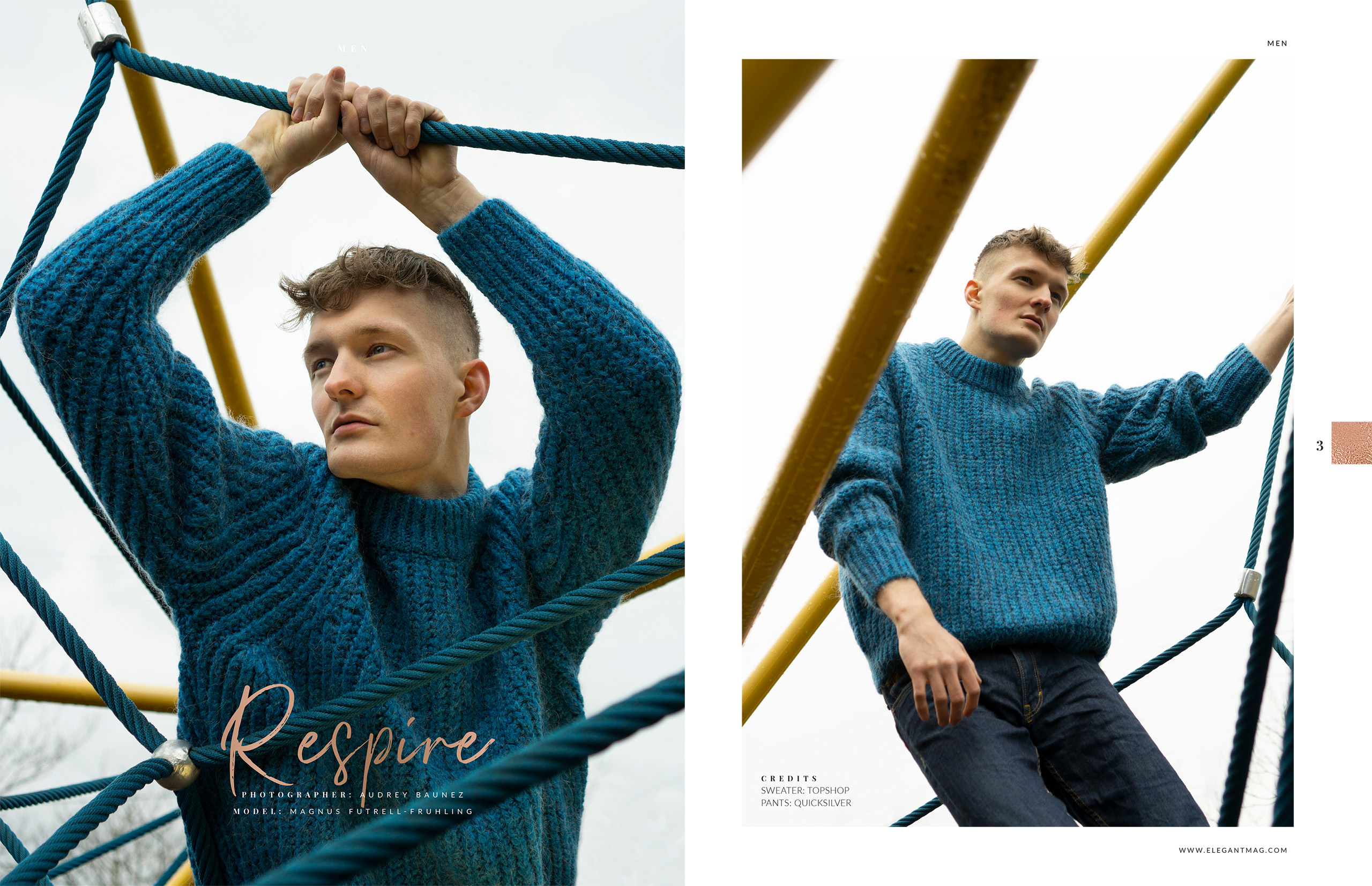 Elegant magazine tear sheets-doublepage1