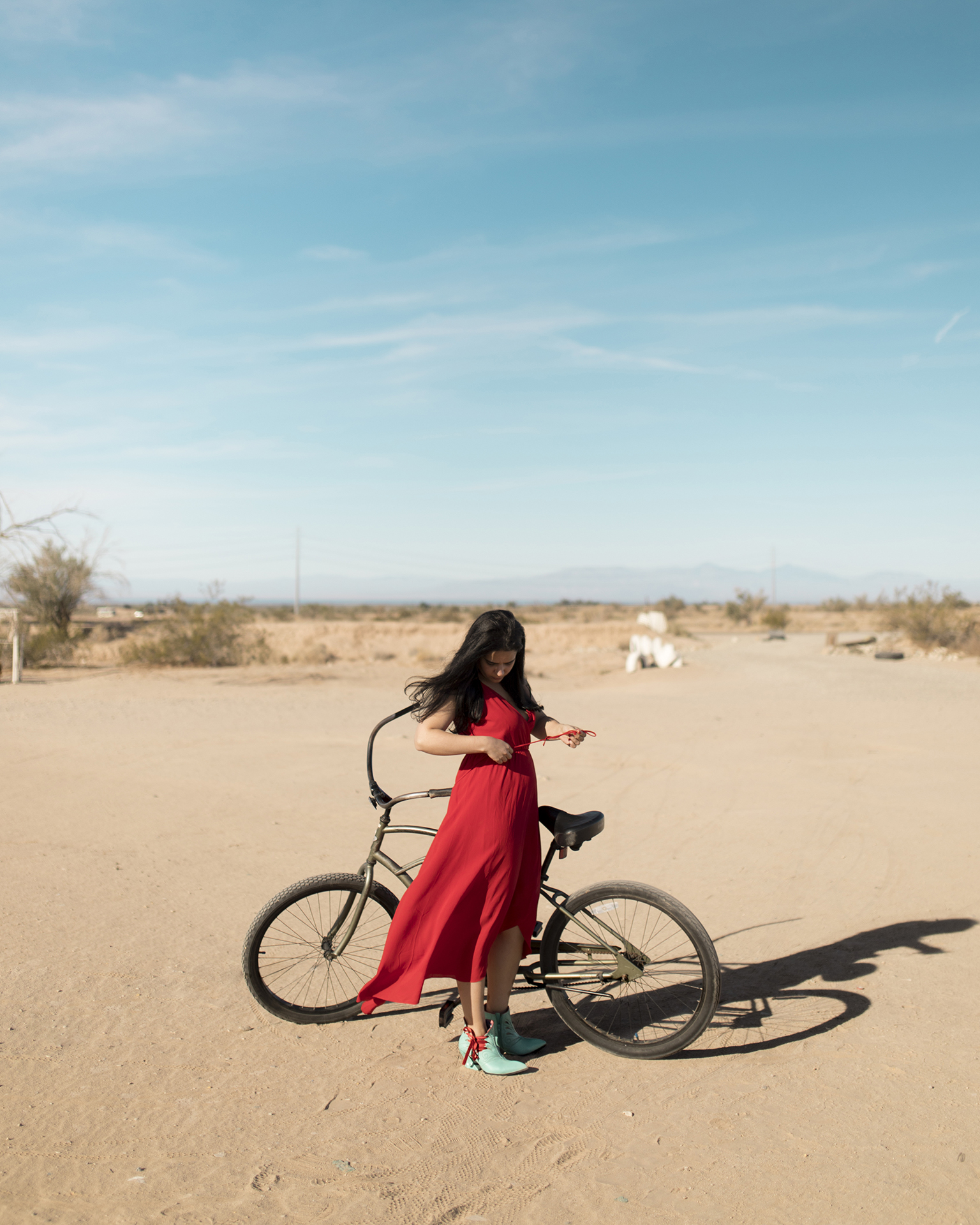 BTS - John Fluevog editorial campaign - Salvation Mountain - USA