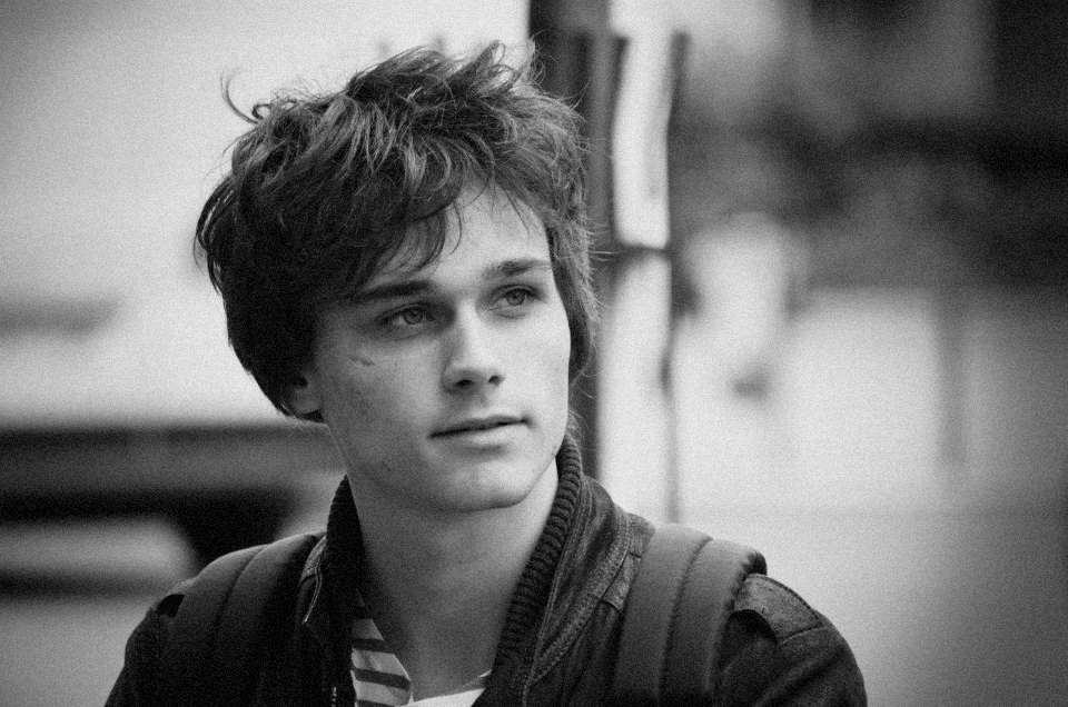 Photo de plateau - Tournage du court métrage Valentine's Shit. Ici, Fabian Wolfrom.