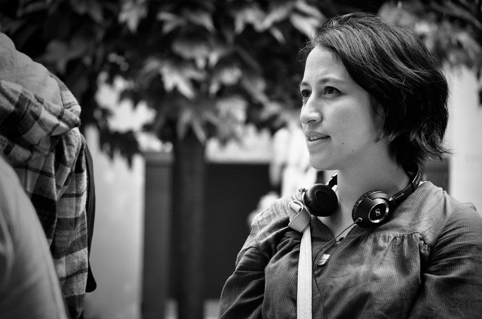 Photo de plateau de tournage du long métrage Le Dragon & le Phoenix - Ici la réalisatrice Caroline Chu