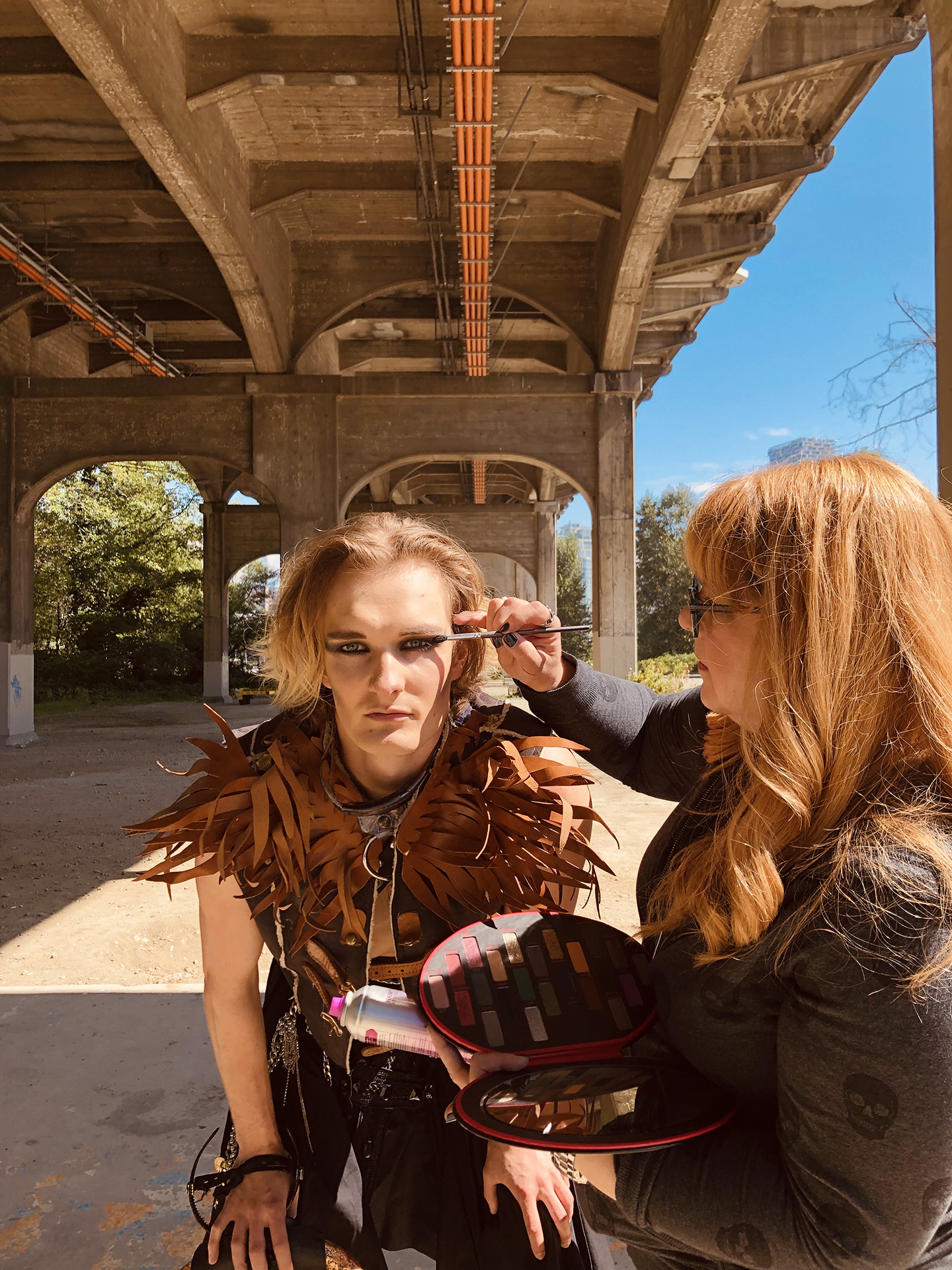 BTS - editorial photoshoot - Vancouver