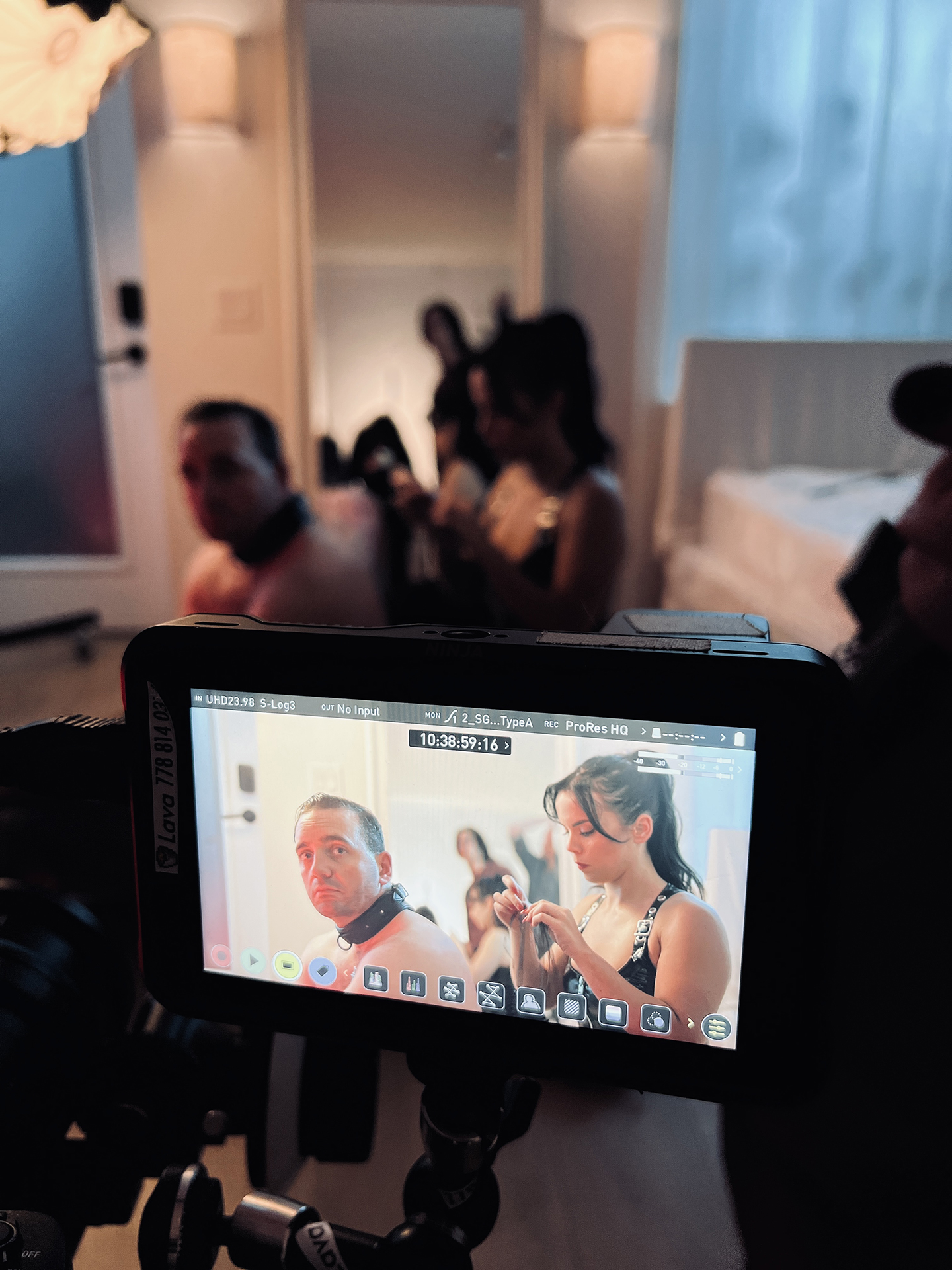 On set - Poenitet short film - Vancouver