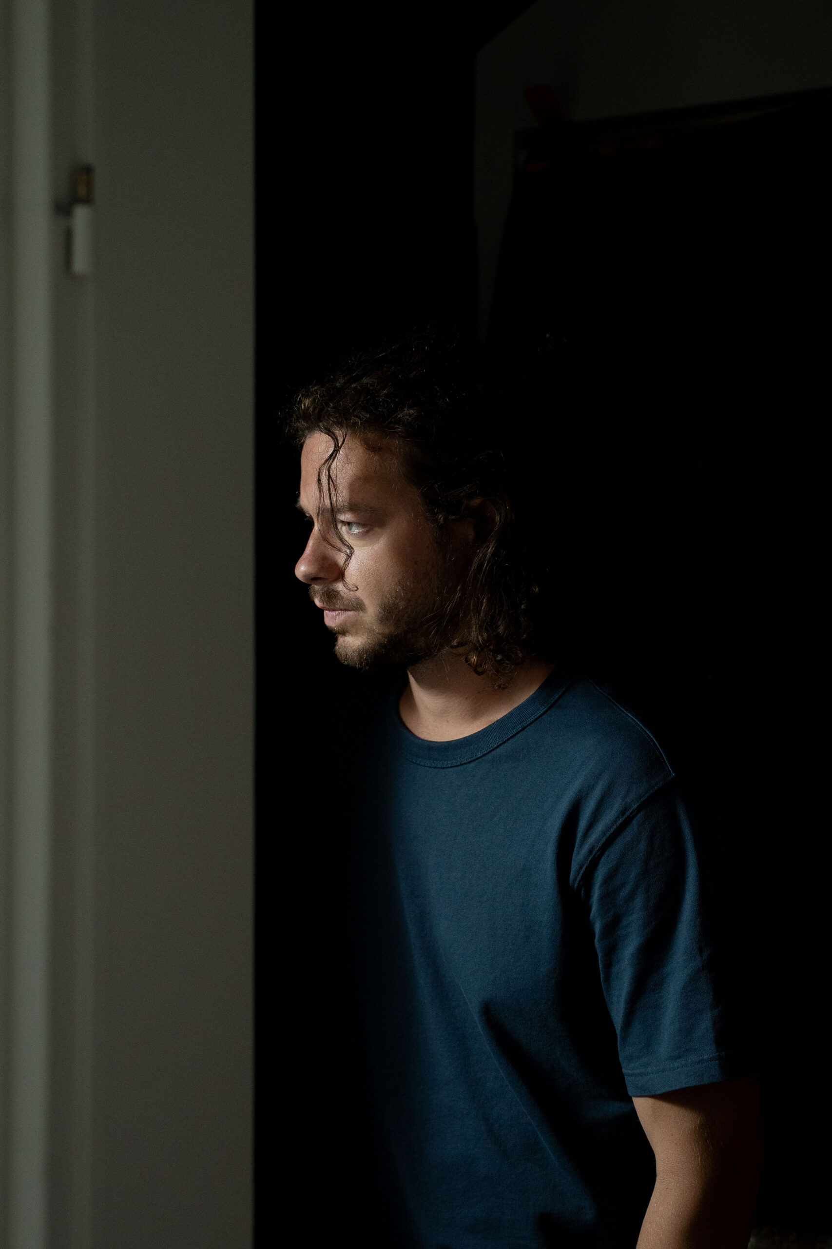 On set photography for the short film La Livraison.