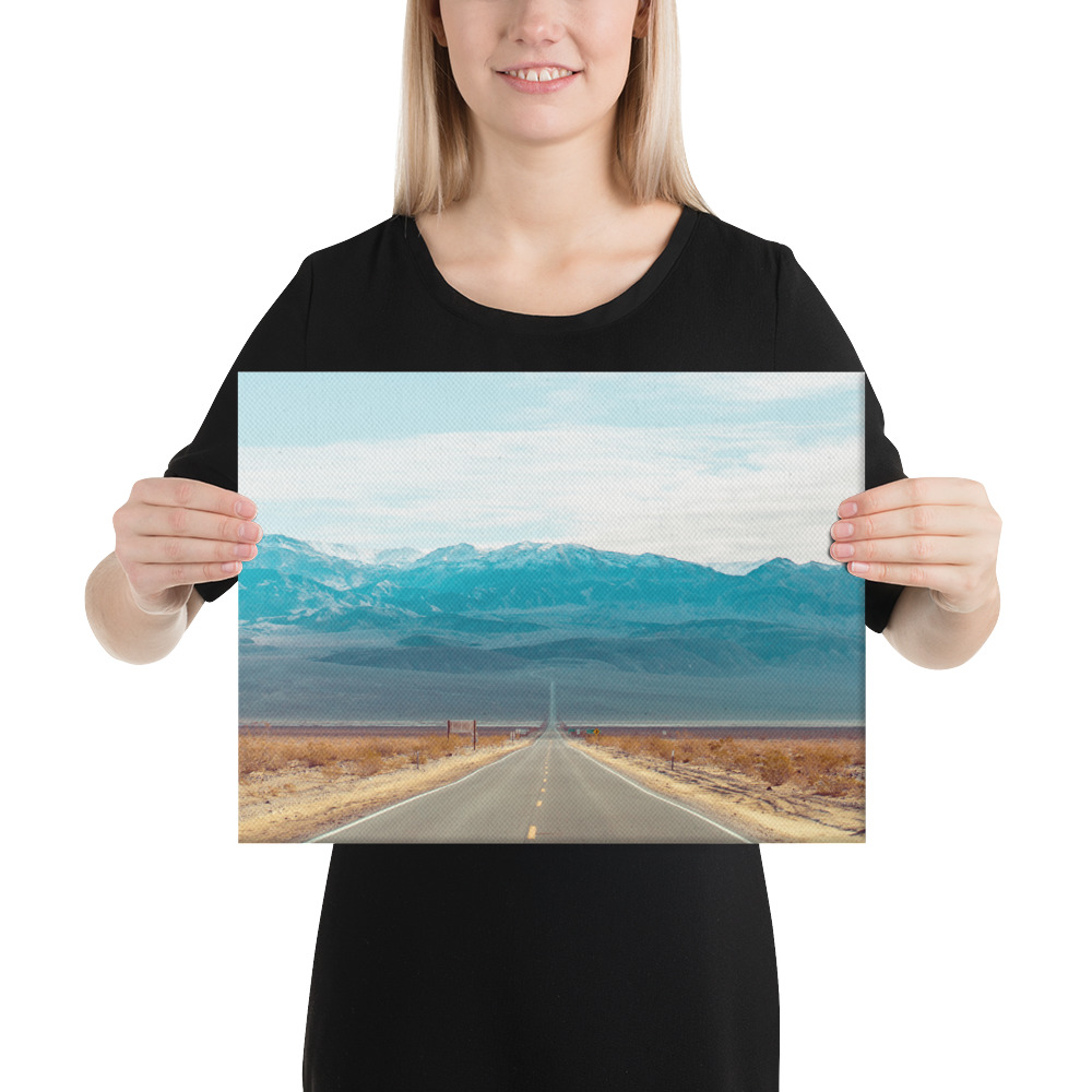 Death Valley Road Trip Canvas Print – American West Desert Wall Art - Image 2