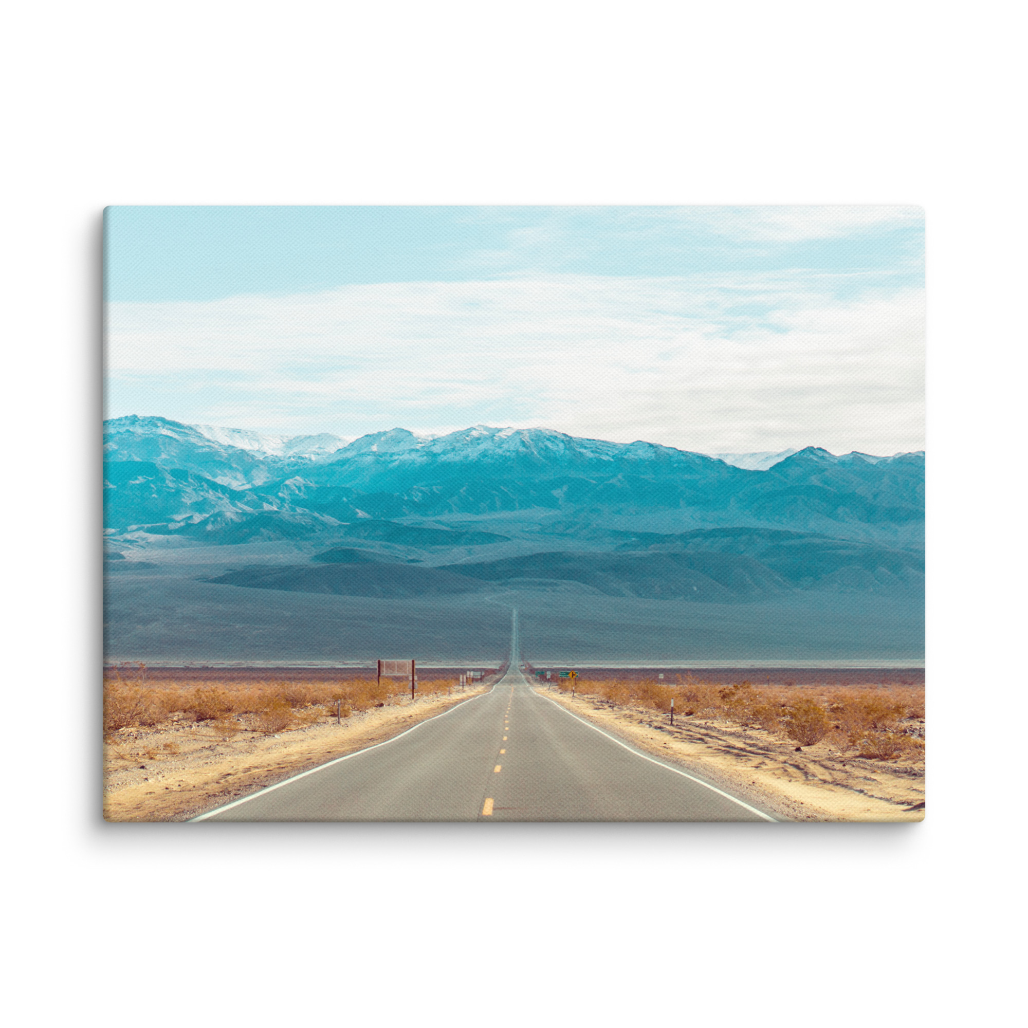 Death Valley Road Trip Canvas Print – American West Desert Wall Art