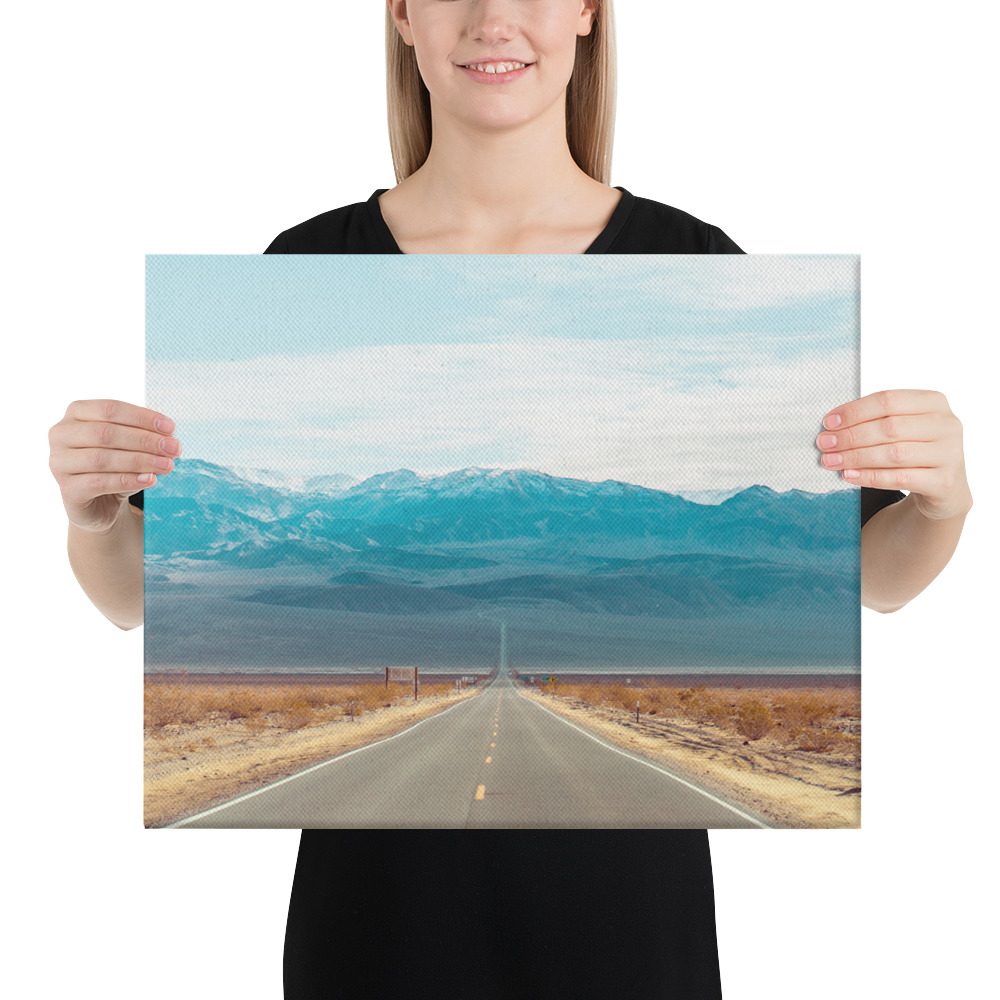 Death Valley Road Trip Canvas Print – American West Desert Wall Art - Image 3