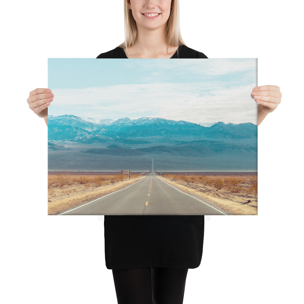 Death Valley Road Trip Canvas Print – American West Desert Wall Art - Image 4